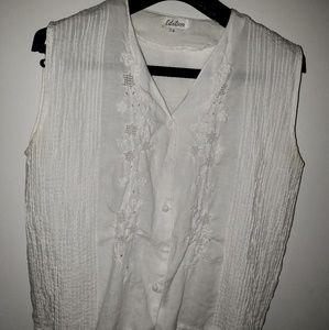 Vintage embroidered blouse